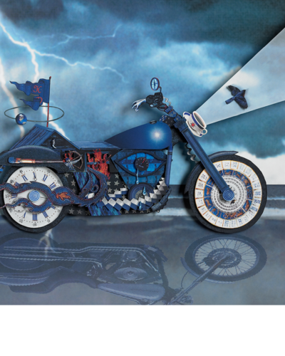 Blue Bike of Happiness