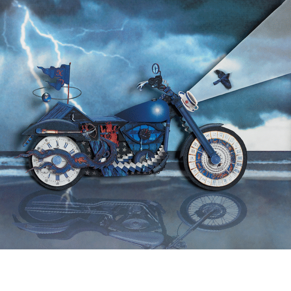 Blue Bike of Happiness