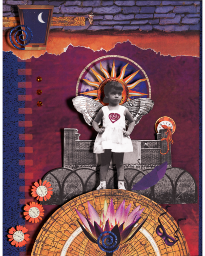 Watch me fly!  -  20 x 22"