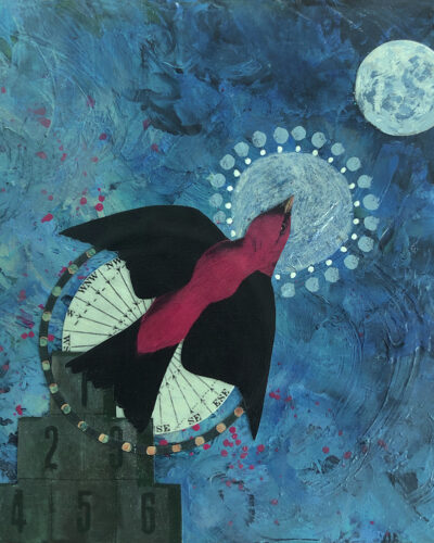 Time to soar  -  6 x 6"