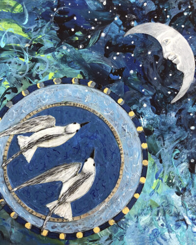 Together we soar  -  6 x 6"