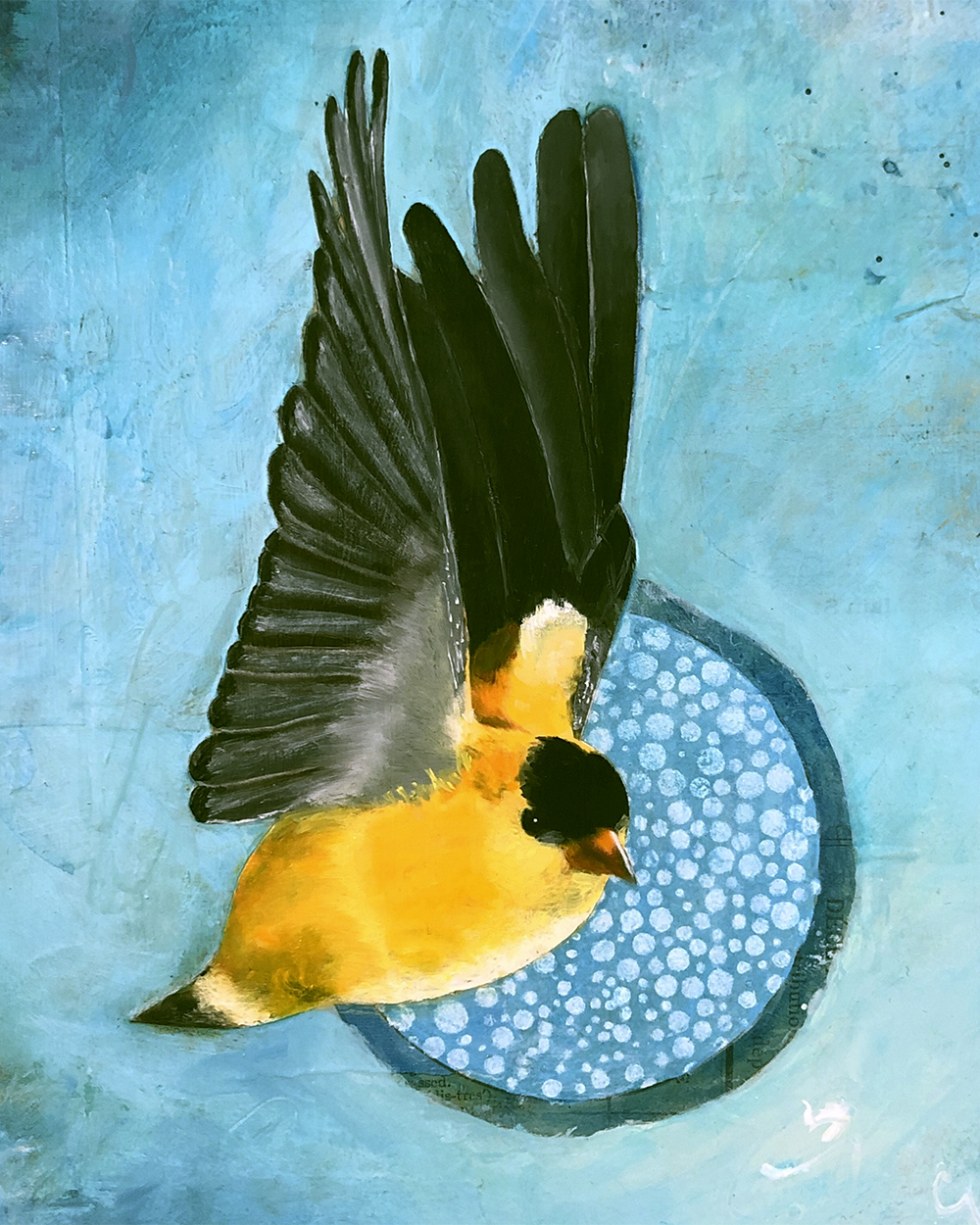 Fly in the direction of your deepest calling - 18 x 18" - Image 4