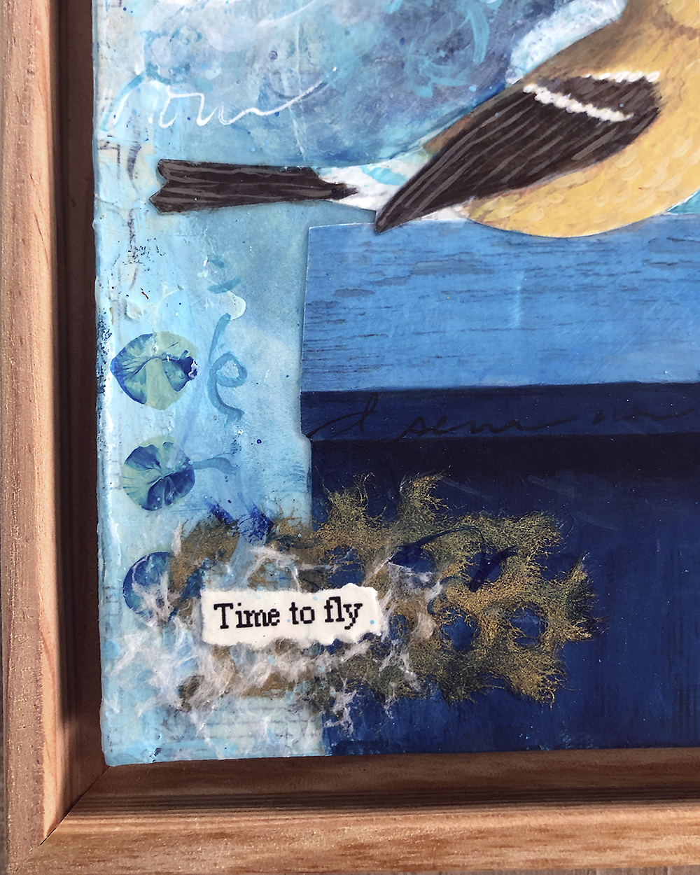 Time to fly - 8 x 8" - Image 5