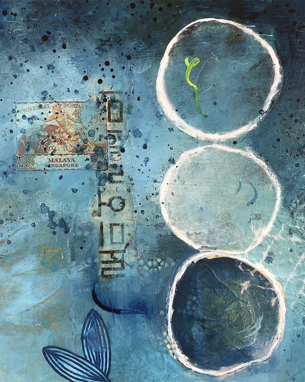 Fly in the direction of your deepest calling - 18 x 18" - Image 9