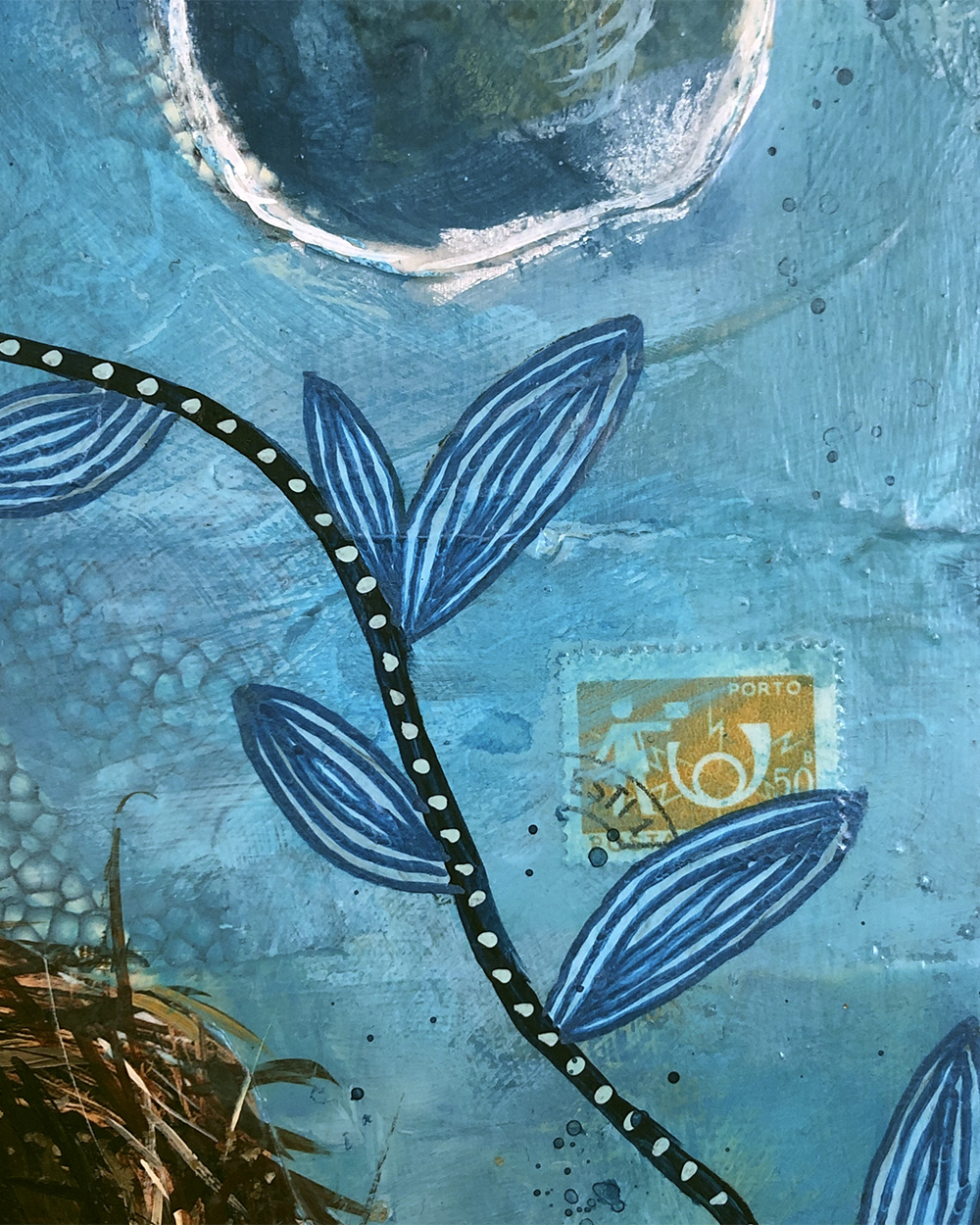 Fly in the direction of your deepest calling - 18 x 18" - Image 8