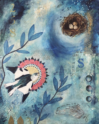 You were born to do this, fly  -  18 x 24"