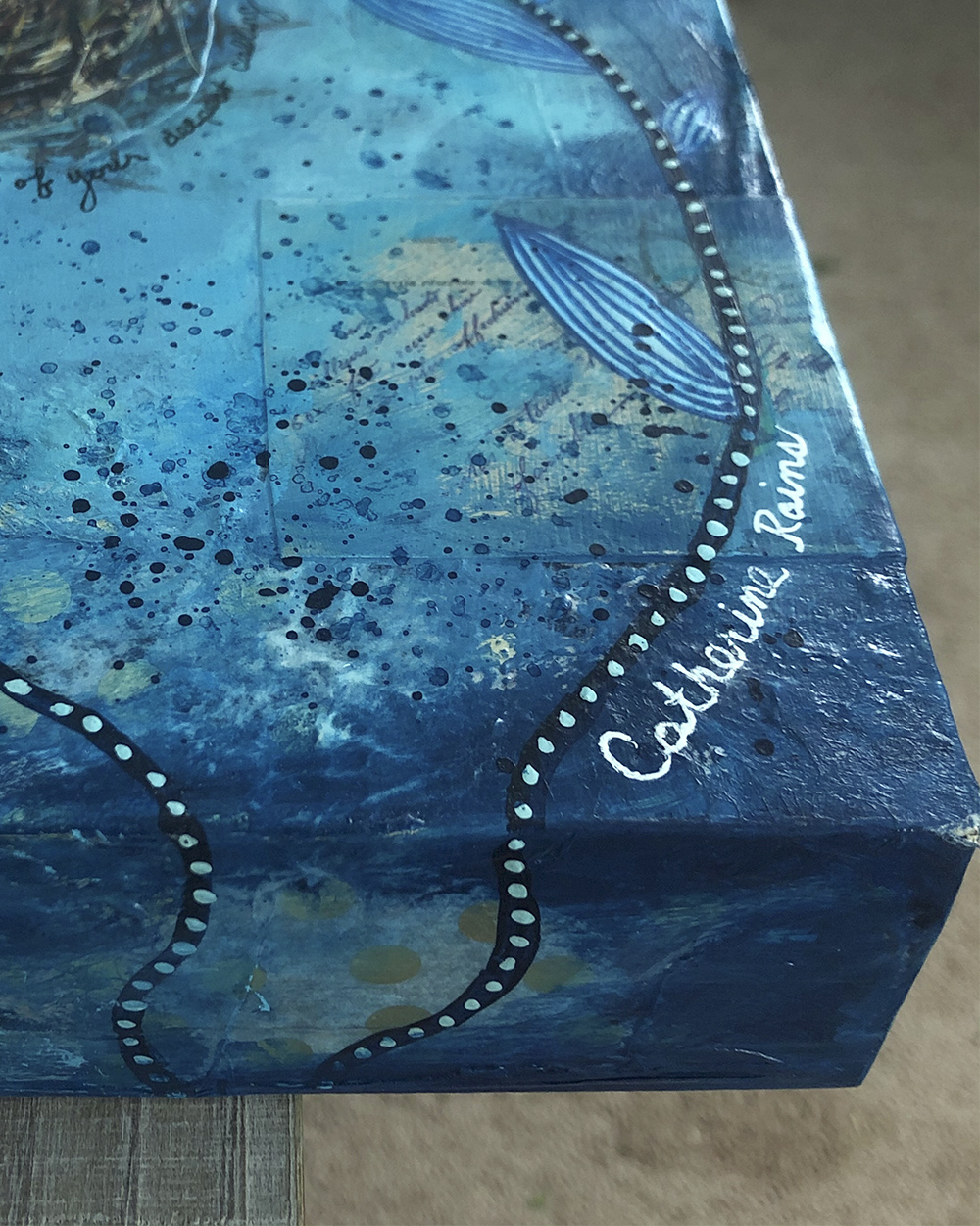 Fly in the direction of your deepest calling - 18 x 18" - Image 7
