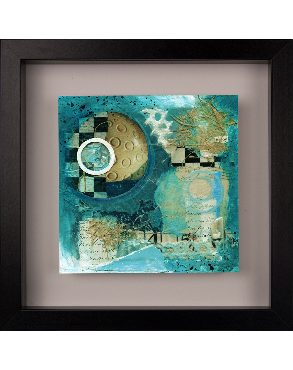Frames for 6" x 6" Collage Paintings