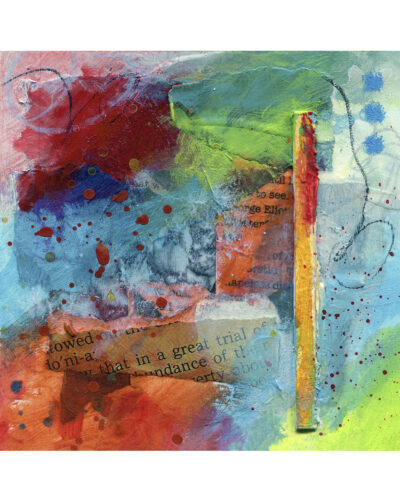 Time to rise - 4" x 4"