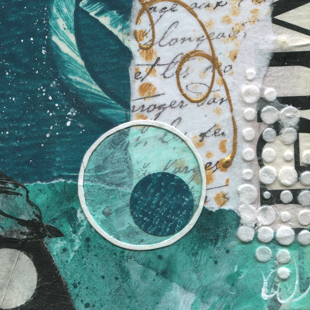 I am enough - 6" x 6" - Image 4