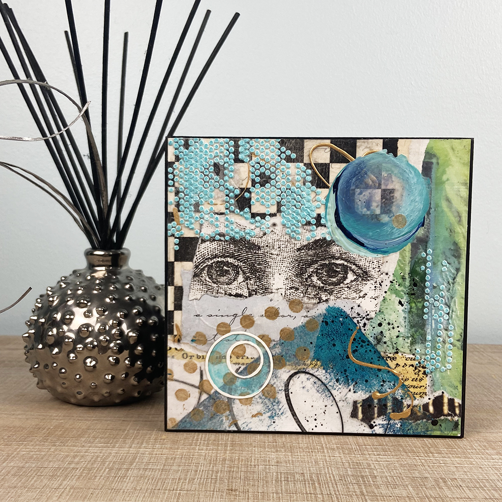 Nevertheless, she persisted - 6" x 6" - Image 6
