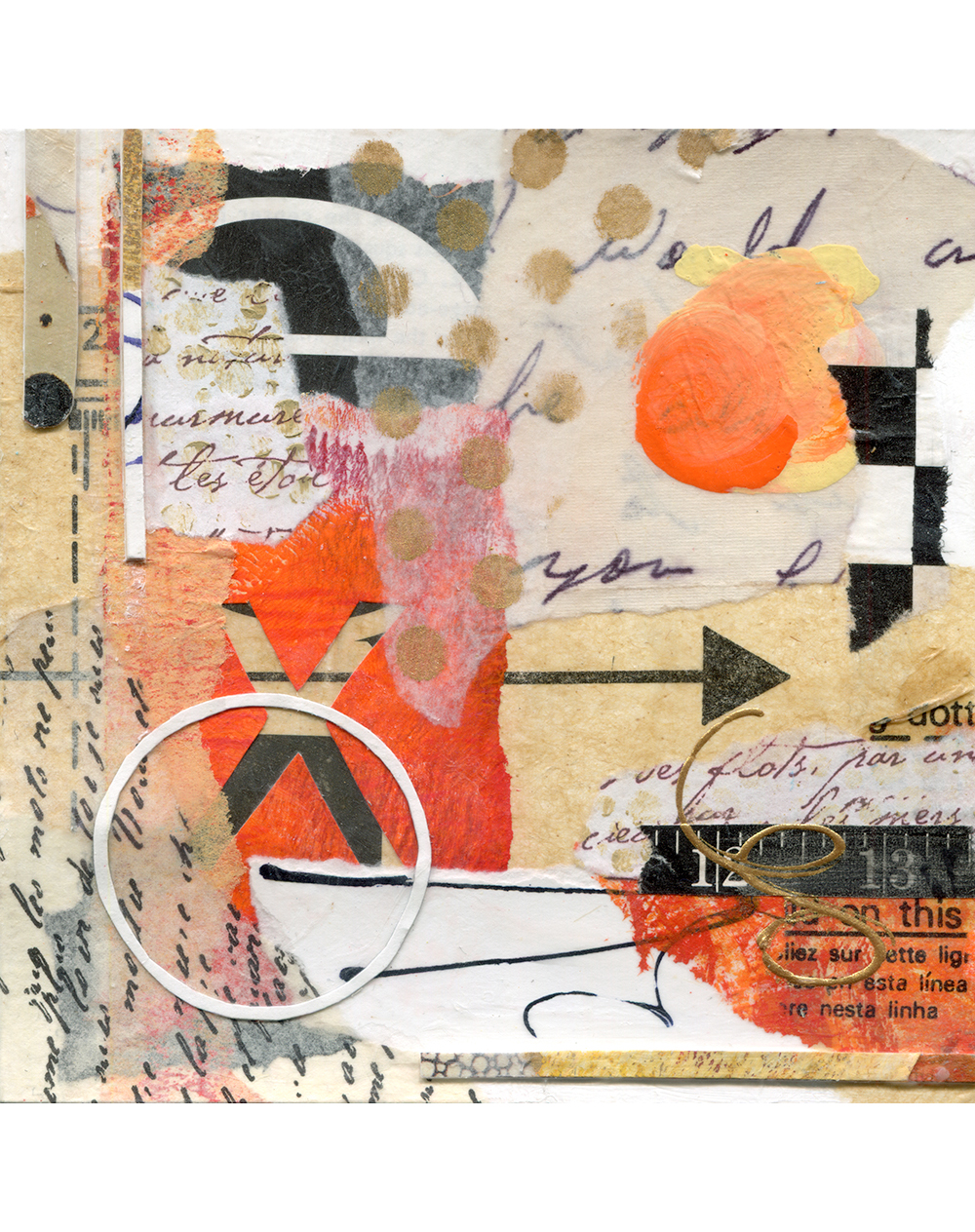 You are loved - 5" x 5"