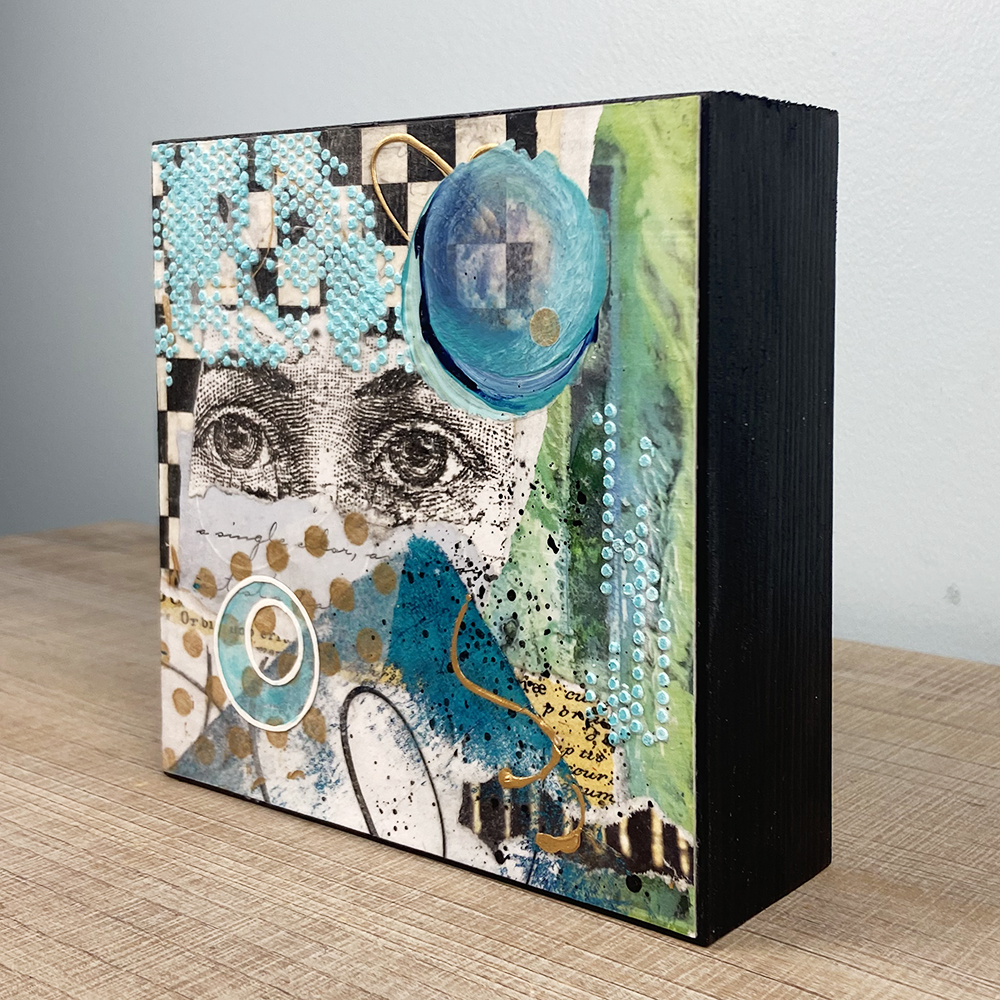 Nevertheless, she persisted - 6" x 6" - Image 5